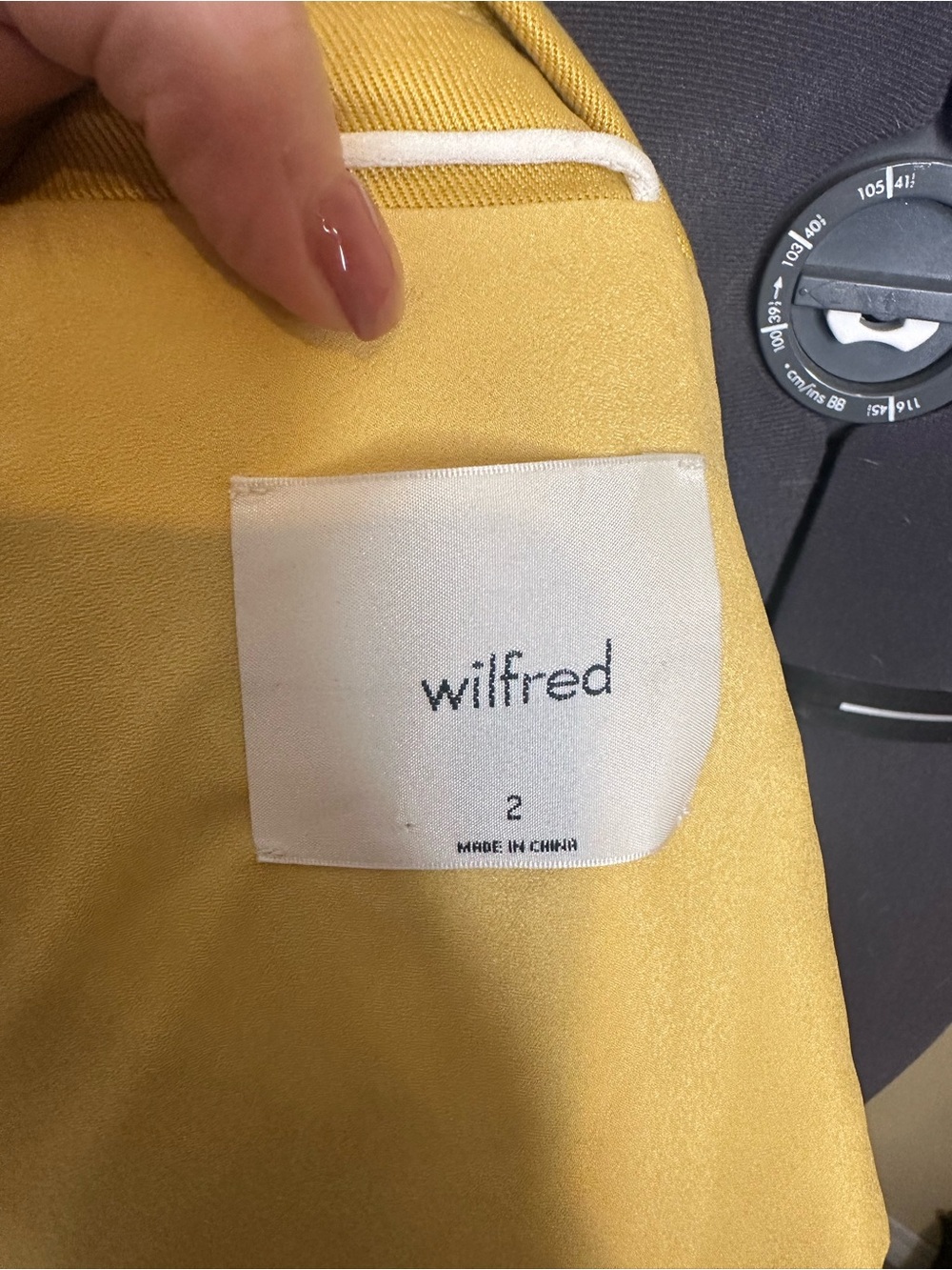 Nwot Aritzia Wilfred linen and tencel blend blazer - Picture 8 of 9